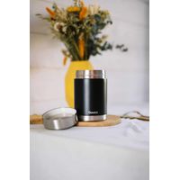 Lunchbox isotherme noire 600 ml - Visuel 2